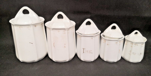 Ancien ensemble pots à - ensemble, de