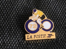 c PIN PINS ENAMEL POSTE PTT VELO BICI 72