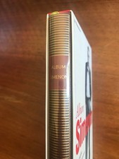Album Simenon La Pléiade 2003  plein cuir marron  sous rhodoïd et étui  