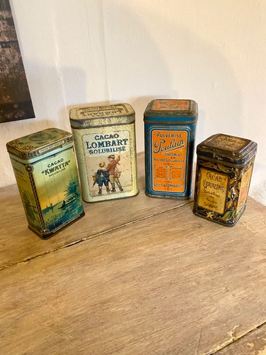 Lot anciennes boîtes - 4,