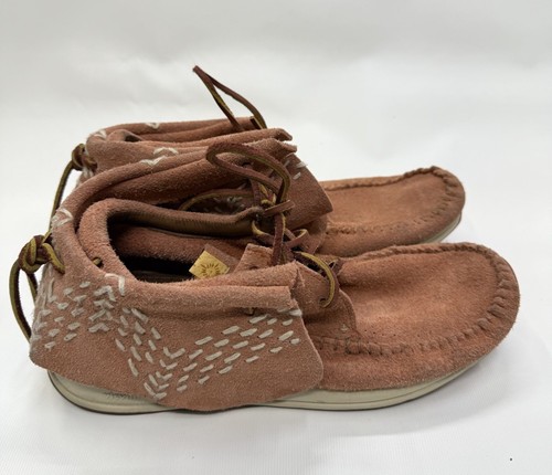 Visvim fbt suede - suede, salmon
