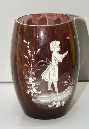 Ancien verre petite chope - petite,