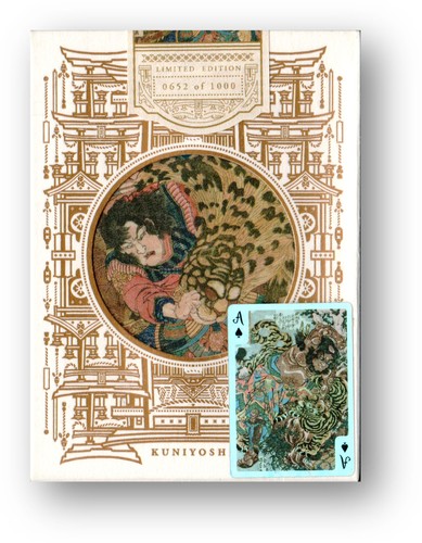Cartes jouer kuniyoshi - À,