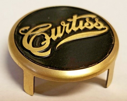 Bouton avion curtiss en - bouton,