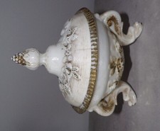 COUPE OPALINE FOIRE BLANCHE