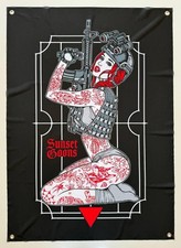 Bannière murale d'une fille