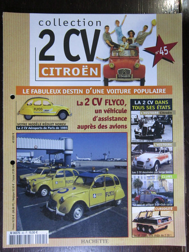Fascicule citroën 2cv 45 - fascicule, 2cv.