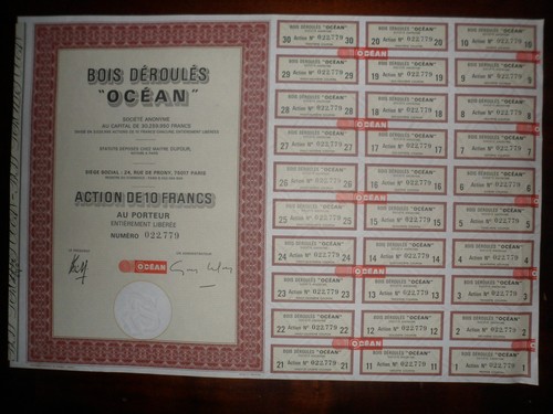 Action bois deroules ocean - /,