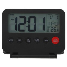  Réveil De Voyage Reveil Numerique Petit Horloge Lumière Nocturne