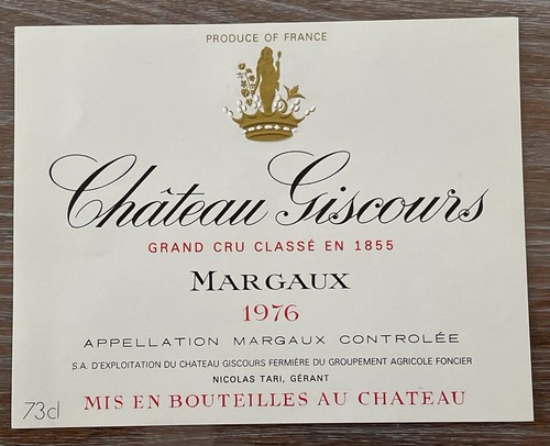 étiquette château - Étiquette, de
