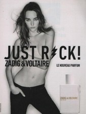 Publicité papier parfum - publicité,