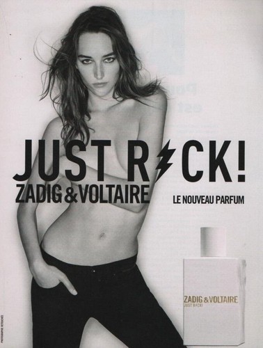 Publicité papier parfum - publicité,