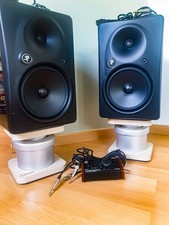 Mackie HR824 MK2 (paire) + accessoires et cables d'origine