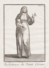 Costume De Nonne De L'Ordre Du