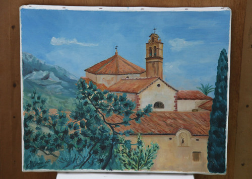 Paysage peinture originale