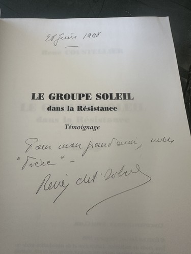 Livre rare dédicacé le - rare, +