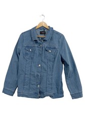 MIAMODA Veste Jean Femme Bleu