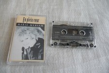 MARIE MYRIAM EN PLEIN COEUR K7 AUDIO TAPE CASSETTE.
