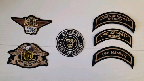 Harley davidson patch bundle - davidson,