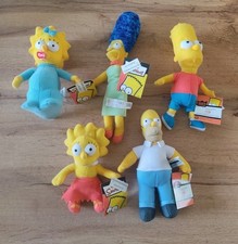 Lot 5 Peluches Simpsons / Matt