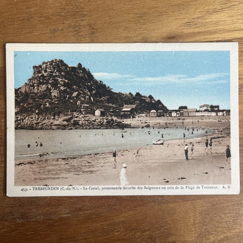 Postcard cpa trebeurden le - -,