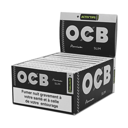 Feuilles rouler ocb slim - feuilles,