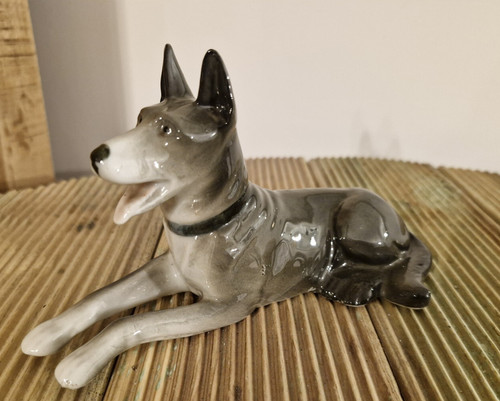 Statuette chien berger