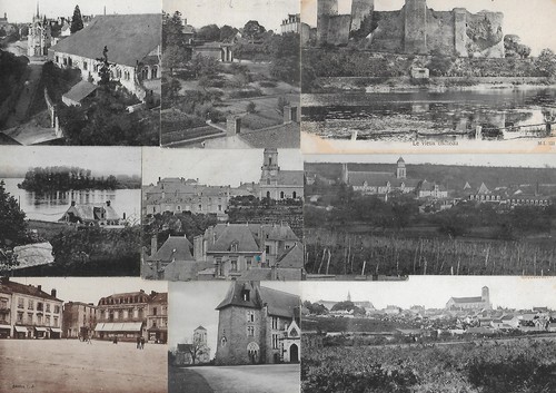 Lot cartes postales - de,