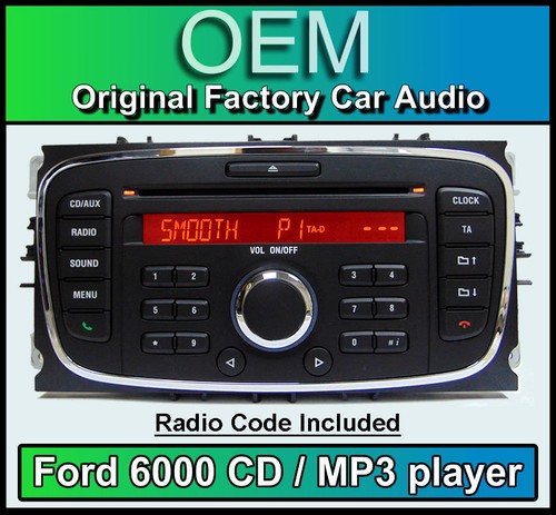 Ford 6000 mp3 - cd, lecteur,