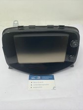 POSTE AUTORADIO RADIO GPS NAVIGATION  ORIGINE PEUGEOT 107 CITROEN C1 TOYOTA AYGO
