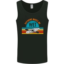 Le Kayak Me Rend Humide T-Shirt Tank Pour Homme Amusant