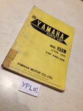 Yamaha parts list V50M V50 V 50 type 1E9 1977