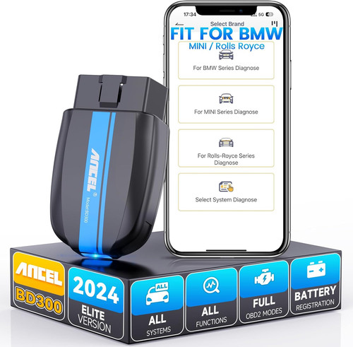 Ancel bd300 for bmw bluetooth - ancel,