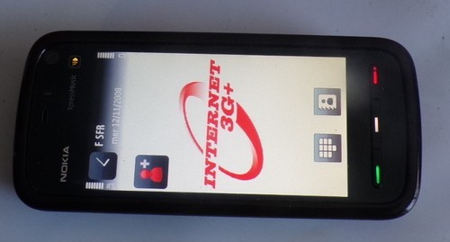 Nokia 5800 noir rouge - 5800, er