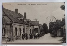 Savières (Aube) -Café Mansuy - Route de Chauchigny - Tricycle, Cycle, vélo