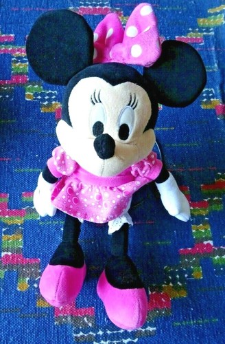 Doudou peluche minnie robe - pl/,