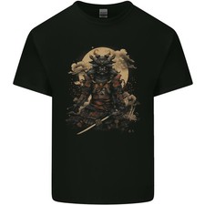 Complet Armure Fantaisie Samouraï Warrior Hommes Clair T-Shirt