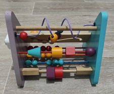 Boulier jeux d'éveil en bois en bon état 