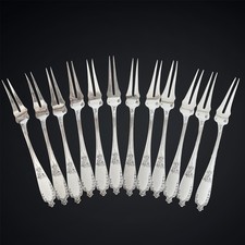 12 Fourchettes à escargots en