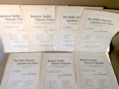 Dix vieilles chansons - dix,