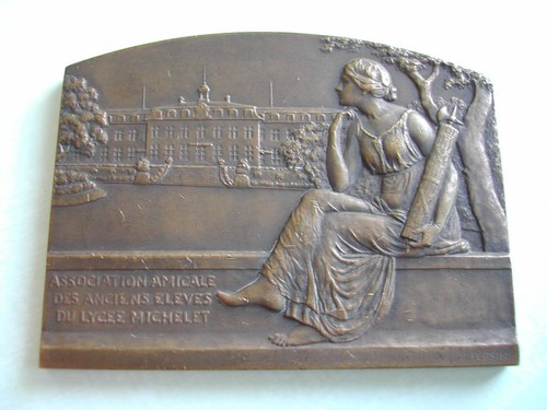 Plaque bronze association - plaque,