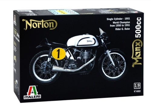 Italeri norton manx 500cc kit - norton,