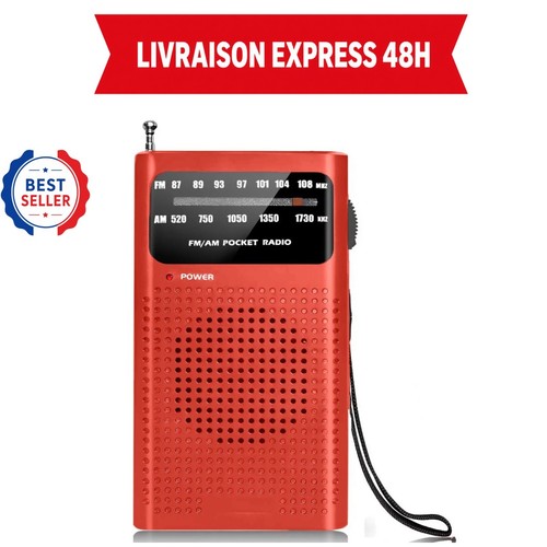 Radio portable d urgence - am/fm, d'urgence