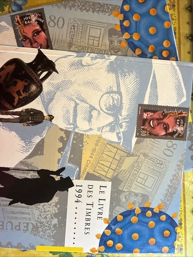 Livre des timbres vide 1994 - des,