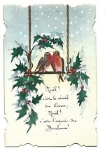 FANTAISIE PEINTE - OISEAU SUR