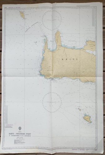 Carte marine kriti western - ,