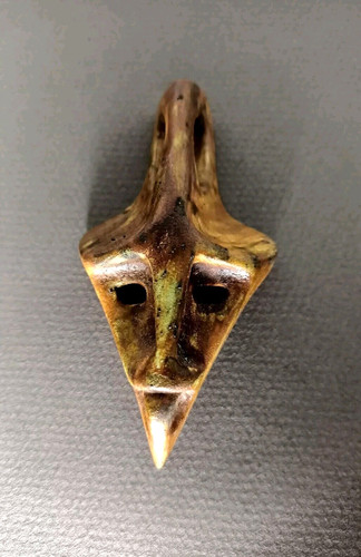 Ancien pendentif céramique - pendentif,