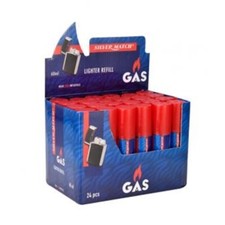 X Ensemble De 24 Pièces Bombonne De Gaz Rechargeable 60ml Pour Briquets DFH
