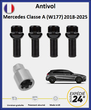 Ecrous antivol de roues noir Mercedes Classe A (W177) 2018-2025