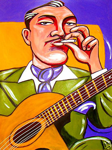Django reinhardt print poster - reinhardt,